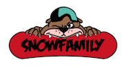 Snow Snowboarding Sticker by Snowfamily