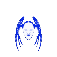 Face Angel Sticker