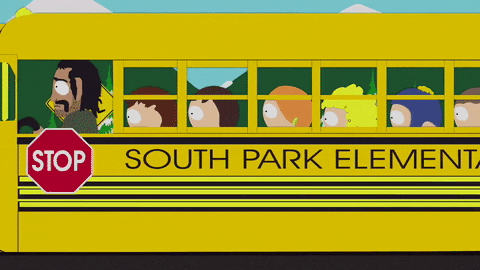 Traveling School Bus GIF by South Park