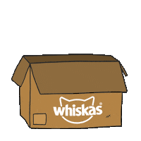 WhiskasBR cat gato wet dry Sticker