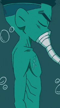 Son Goku Water GIF