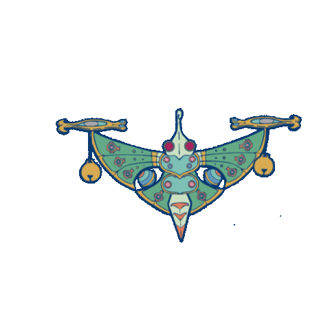 Kusuriuri Twinengine Sticker by Mononoke_The_Movie