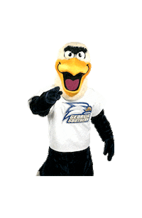 georgia southern eagles Sticker by Georgia Southern University - Auxiliary Services