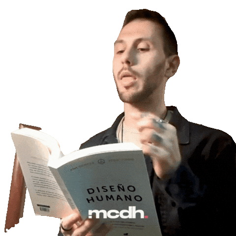 Book Read Sticker by Mi Carta Diseño Humano