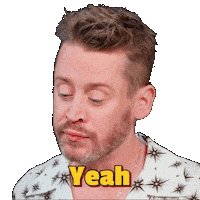 Macaulay Culkin Yes Sticker by First We Feast