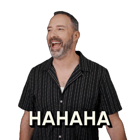 Not Funny Reaction Pack Sticker by Tony Hale