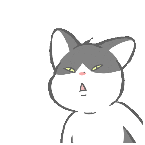 Cat Love Sticker by GORO