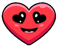 Heart Love Sticker by Bel Diniz
