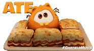 Garfield Lasagna Sticker by Sony Pictures
