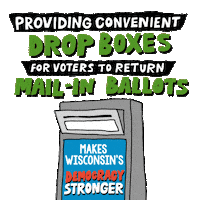 Register To Vote Election Day Sticker by #GoVote