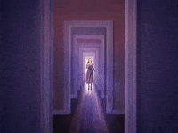 door GIF by Caroline Polachek