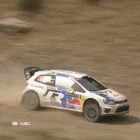 Volkswagen Speeding GIF by FIA World Rally Championship