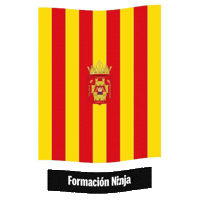 Bandera Zaragoza Sticker by Formación Ninja
