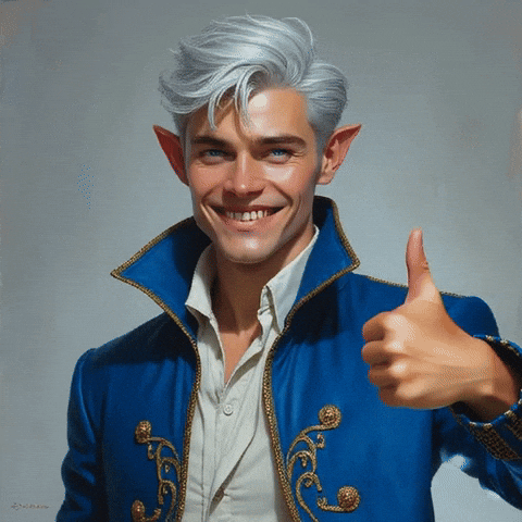 Magic Thumbs Up GIF