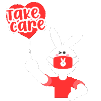 Happy Take Care Sticker by Presto Universe
