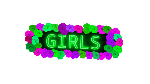 Balcony giphyupload kiss running girls Sticker