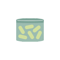 Supplements Trying Sticker by Frida