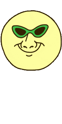 Night Out Smile Sticker by Studio Moross