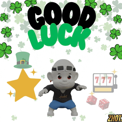 Good Luck Gif GIF by Zhot