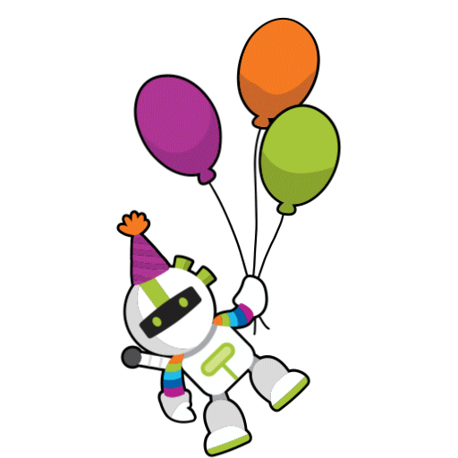 govtechsg party birthday balloon govtech Sticker