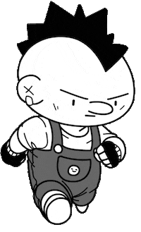 Rock Running Sticker by Ronaldo