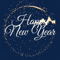 Happy New Year Greetings GIF by Maria Johnsen