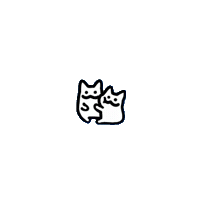 xoxakxox love cat kiss 猫 Sticker