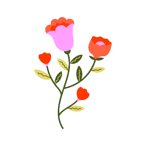 Sheislovedtype giphyupload flower home flowers Sticker