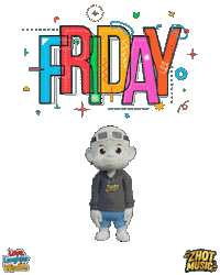 Friday Night Fun Sticker by Zhot Music
