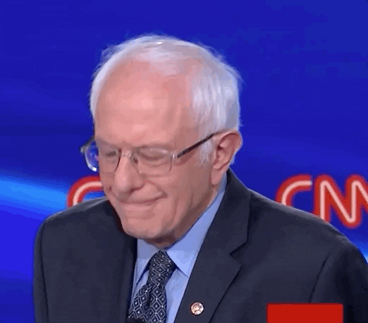 Bernie Sanders Smile GIF by GIPHY News