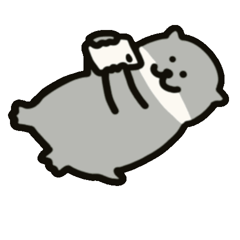 Otter Sticker