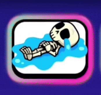 Clash Royale Skeleton GIF