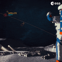 Animation Moon GIF by European Space Agency - ESA