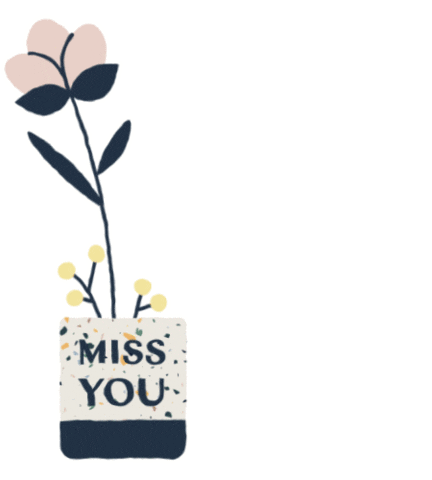 Miss You Sticker by UrbanStems