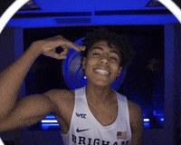 Byu Basketball Stewart GIF by BYU Cougars