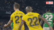 Barcelona Hug GIF by ElevenSportsBE