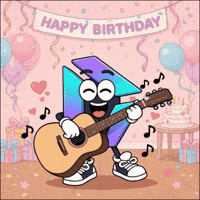 Happy Birthday Gif GIF by IDX Solana