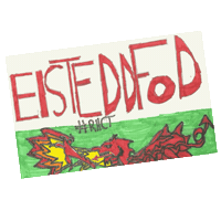 Eisteddfod Pontypridd Sticker by Menter Iaith Rhondda Cynon Taf