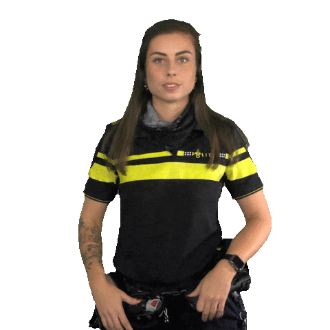 Trek Wijkagent Sticker by Politie Zeeland-West-Brabant