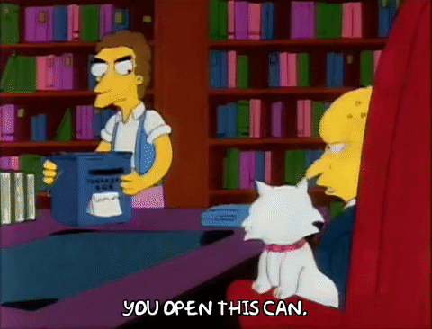 Tired Season 3 GIF by The Simpsons