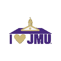 Wilson Hall Go Dukes Sticker by James Madison University
