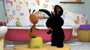 Bubbles Bath GIF by Bing Bunny