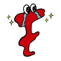 F Sad Face Sticker by Shinjuku Flags