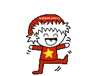 Happy Merry Christmas Sticker