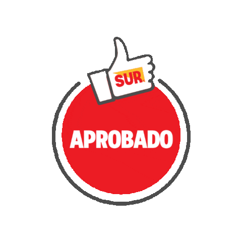 Facebook Aprobado Sticker by Grupo Sur Nicaragua
