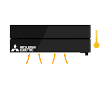 Mitsubishi_Electric_France ac clim mitsubishi electric climatisation Sticker