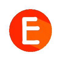 Orange Abc Sticker