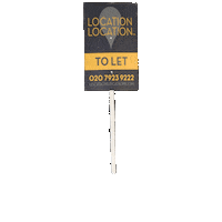 locationlocationlondon estate agents to let location location location location london Sticker