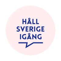Hållsverigeigång Sticker by Hello Studio