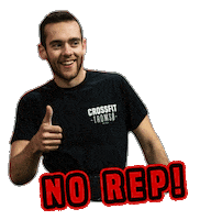 No Rep Cft Sticker by Crossfit Tromsø